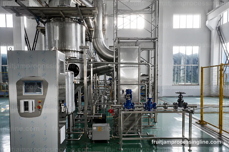 Industrial Fruit Jam Processing Line: Proposal Requirements Operating Stage industrial fruit jam processing line, proposal requirements: batch mixing with controlled concentration section operating stage